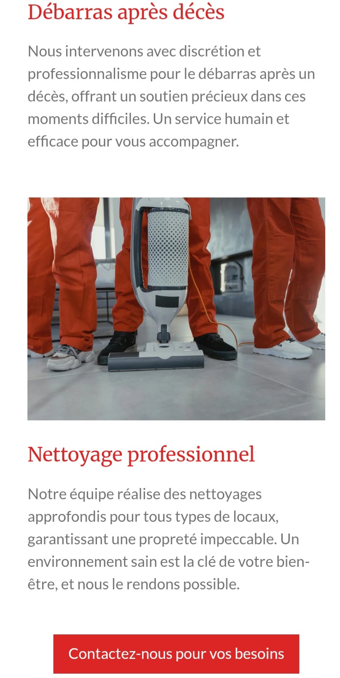 WNL DEBARRAS ET NETTOYAGE