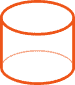 Geometric Cylinder Icon