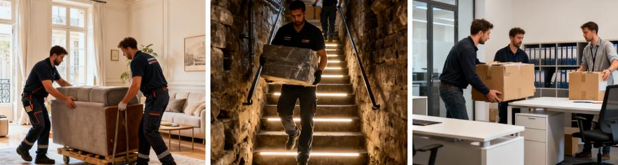 Triptyque débarras Marne : maison particulier, cave traditionnelle, locaux professionnels