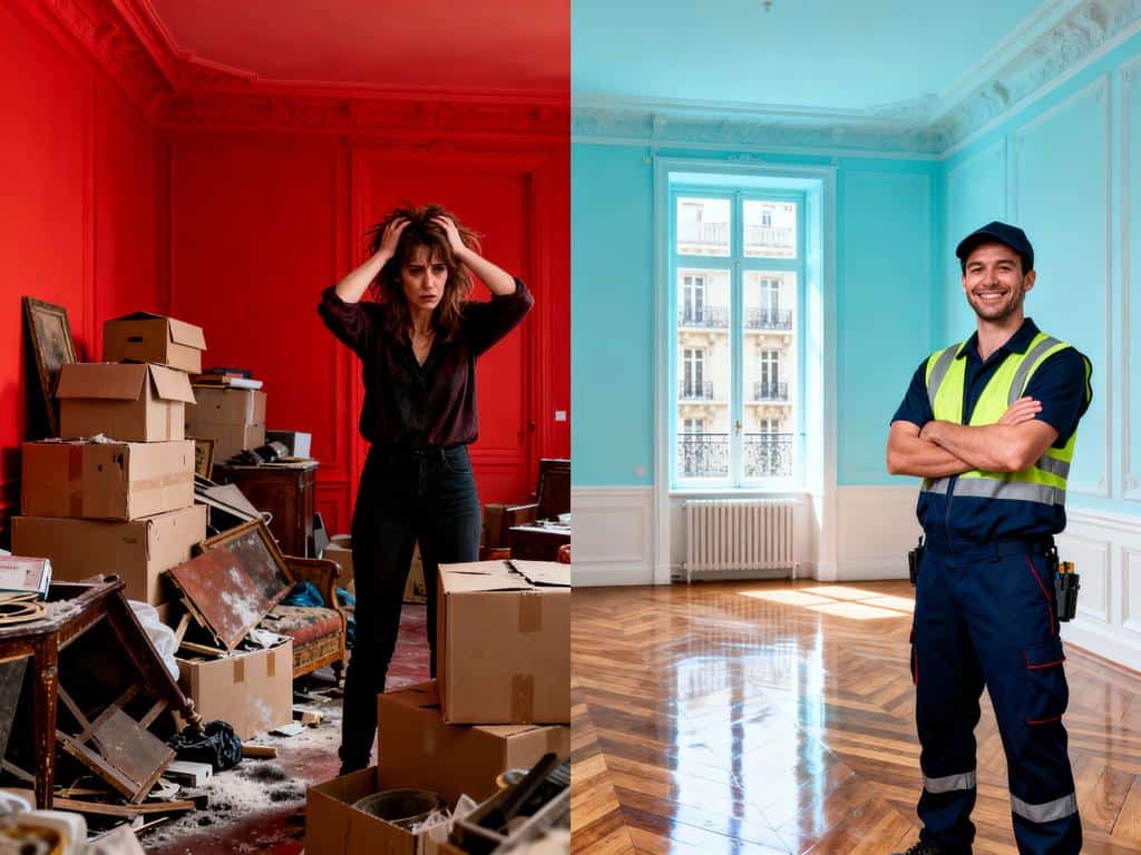 Débarras d'un maison à Paris