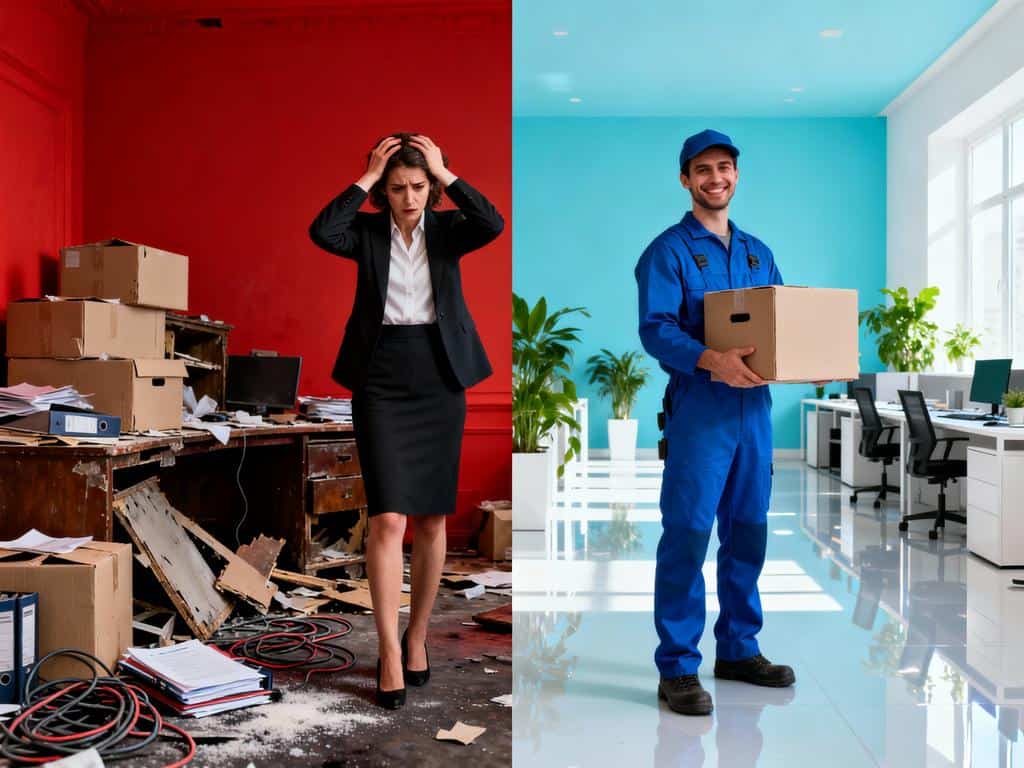 Débarras de locaux professionnels à Paris