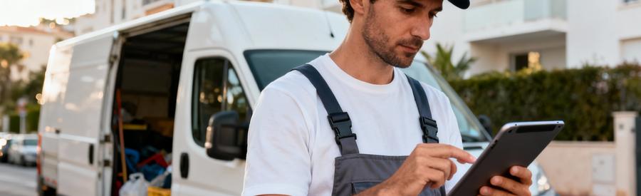 Devis Debarras Cannet Tarif Transparent Professionnel débarras consultant devis détaillé tablette, camion résidentiel Le Cannet