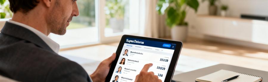 Client comparant devis débarrasseurs sur plateforme, sélection professionnel Montpellier