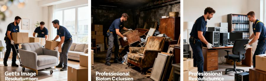 Triptyque services débarras Vence : vidage logement, désencombrement cave, vidage local commercial