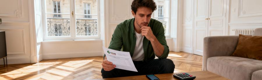 Comparaison Devis Debarras Paris Client Client parisien comparant plusieurs devis de débarras dans son appartement haussmannien