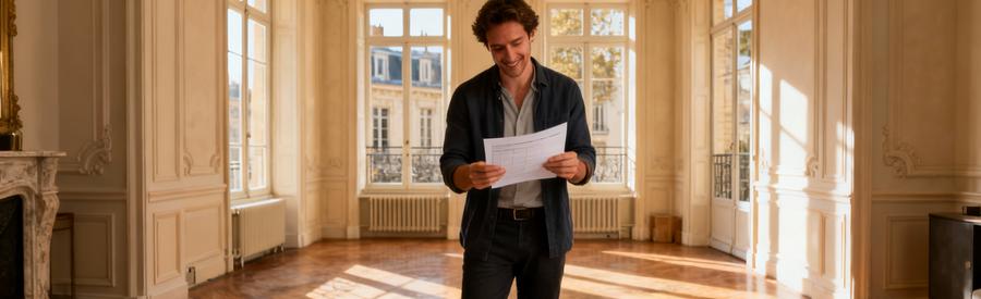 Client comparant plusieurs devis de débarrasseurs dans appartement du 1er arrondissement de Lyon