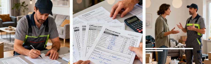 Comparaison tarifs et facteurs influençant coût débarras habitation Aulnay-sous-Bois avec professionnel