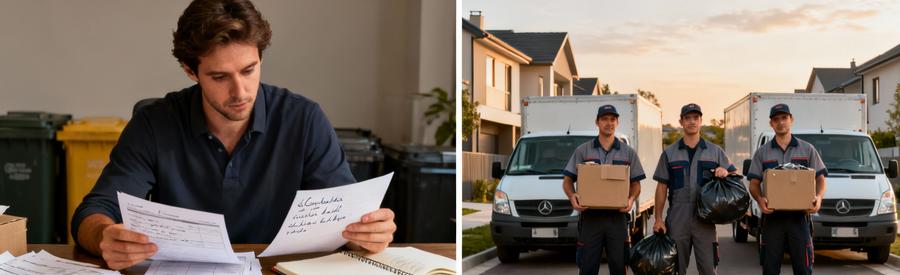 Comparaison offres débarras multiples avec professionnels disponibles Combs-la-Ville