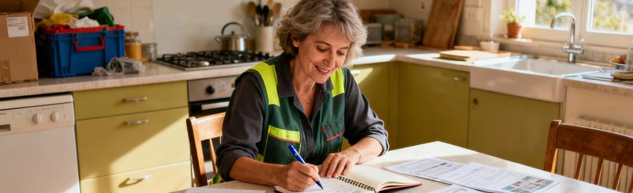 Comparaison Propositions Professionnels Ivry Sur Seine Personne comparant plusieurs propositions de professionnels du débarras sur documents papier à Ivry-sur-Seine