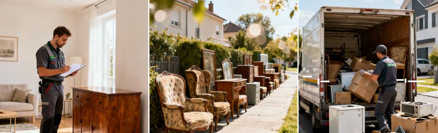 Évaluation professionnelle encombrants valorisables versus déchets à évacuer déterminant tarifs vide-maison Combs-la-Ville