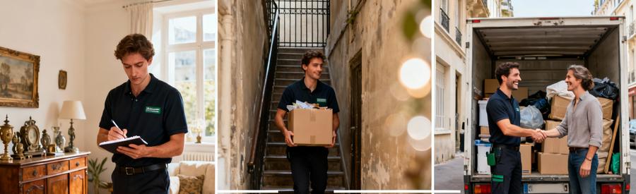 Évaluation objets, accès difficile et finalisation influençant tarifs débarras habitation à Meaux