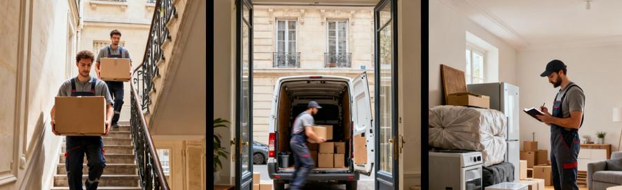 Comparaison accessibilité et volume encombrants influençant tarifs vide-maison à Rueil-Malmaison