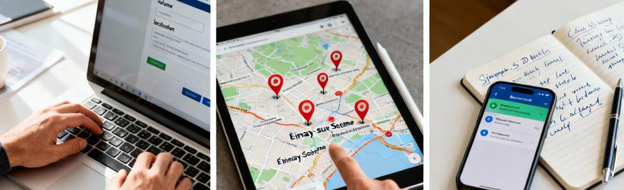 Processus de demande en ligne pour trouver un débarrasseur à Épinay-sur-Seine : formulaire, carte et réception offres