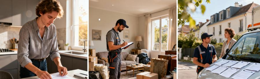 Étapes organisation vide-maison Boulogne : inventaire, évaluation encombrants, comparaison offres professionnels