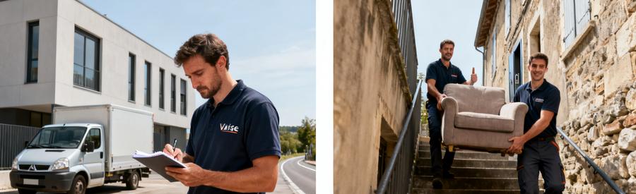 Comparaison Acces Facile Difficile Lyon 9 Comparaison des conditions d'intervention pour un débarras à Lyon 9ème selon l'accessibilité du logement