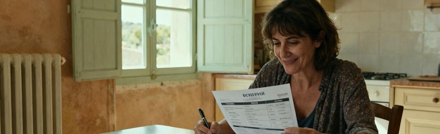 Personne comparant plusieurs devis de débarras à domicile pour choisir le professionnel adapté à Narbonne