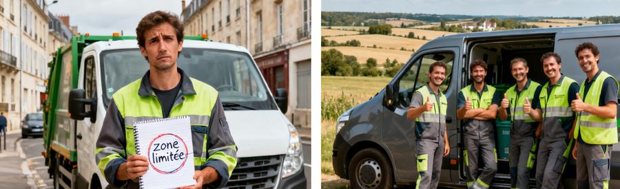 Couverture Complete Centre Val Loire Comparaison : professionnel local limité à Tours vs réseau étendu couvrant tous les départements du Centre-Val de Loire