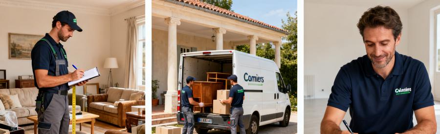 Evaluation Chargement Signature Colomiers Processus complet d'un débarras à Colomiers : évaluation du volume, chargement des encombrants et finalisation