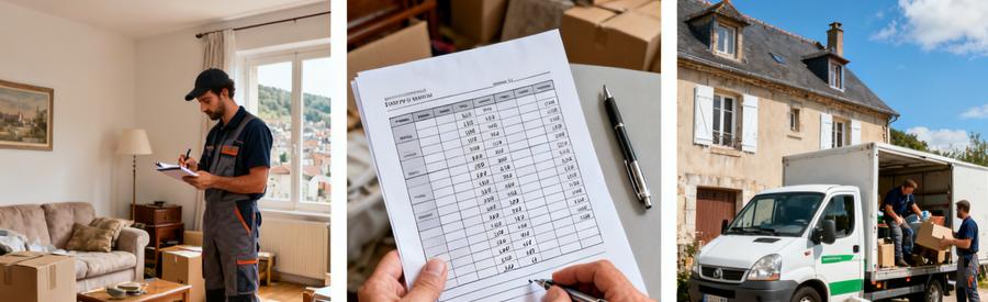 Évaluation et grille tarifaire pour débarrasseur professionnel au Puy-en-Velay avec chargement camionnette
