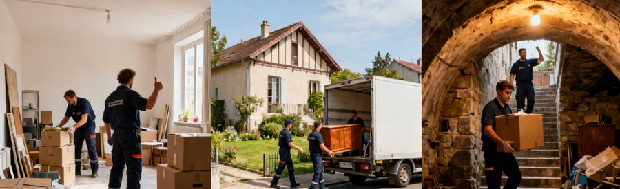 Interventions Variees Logements Ermont Professionnels intervenant sur différents types de logements à Ermont : studio, pavillon et cave