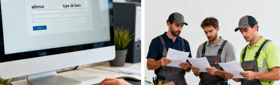 Mise En Relation Professionnels Occitanie Formulaire en ligne pour demande de débarras et professionnels consultant propositions en Occitanie