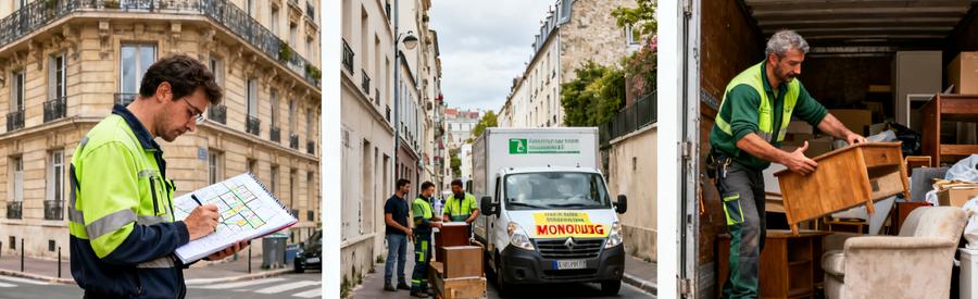 Professionnels Debarras Connaissance Terrain Montrouge 92120 Débarrasseurs professionnels maîtrisant les contraintes urbaines et réglementaires spécifiques à Montrouge 92120