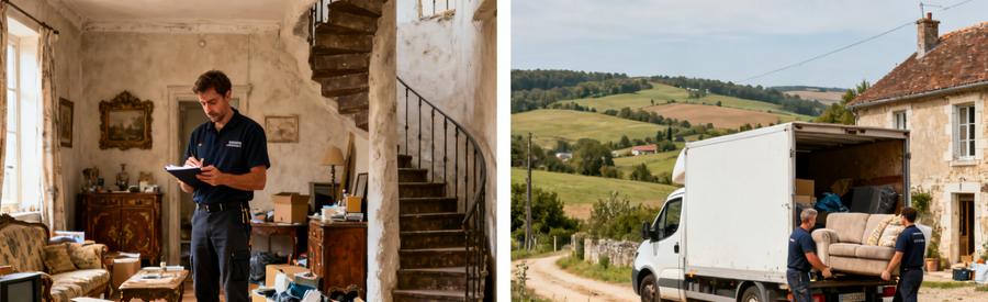 Tarifs Variables Accessibilite Escalier Campagne Gers Facteurs influençant les tarifs de débarras : consultation, escalier étroit et accès difficile en campagne gersoise