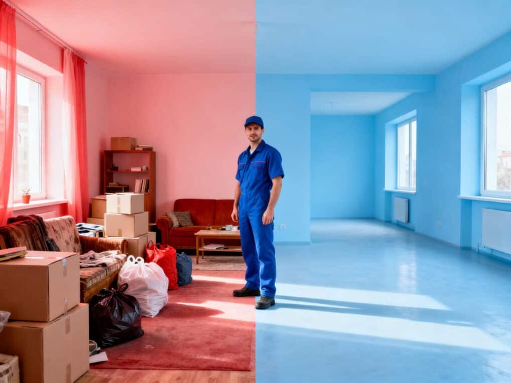 Débarras avant déménagement