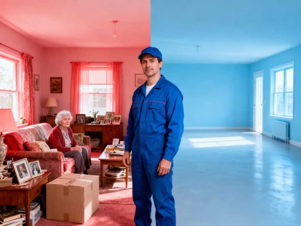 Débarras départ maison de retraite