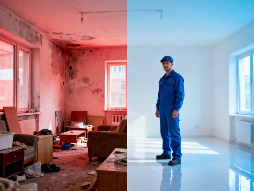 Débarras fin de bail