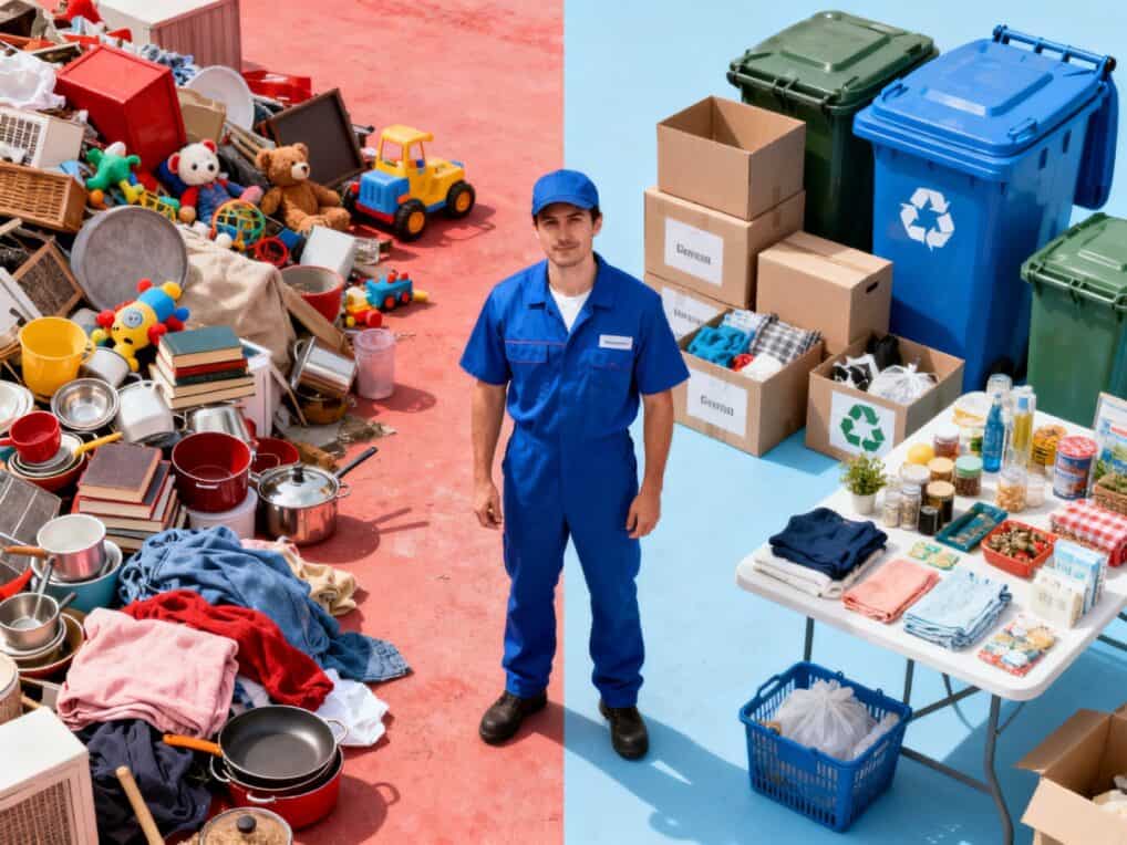 Débarras que faire des objets