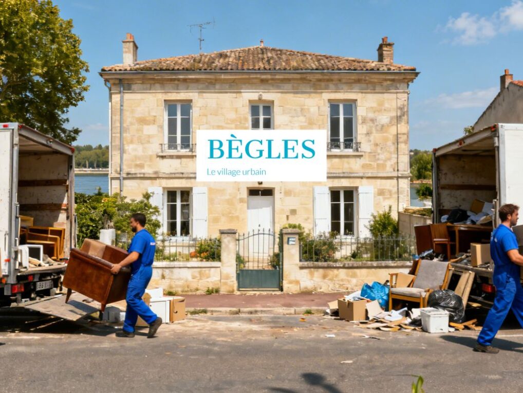Débarras Bègles – pros locaux débarras Bègles
