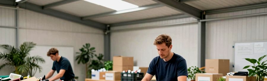 tri écologique après un vidage de logement à Angers