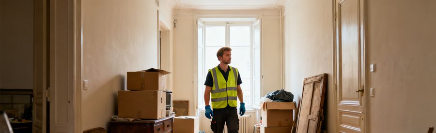 Organiser un débarras avant la fin du bail débarras fin de bail dans un appartement encombré