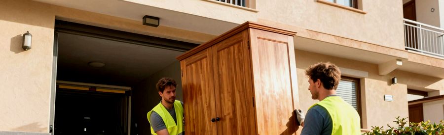 débarras Vitrolles professionnels évacuant des meubles