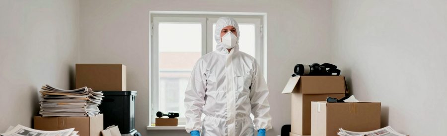 Intervention spécialisée en logement encombré par syndrome de Diogène