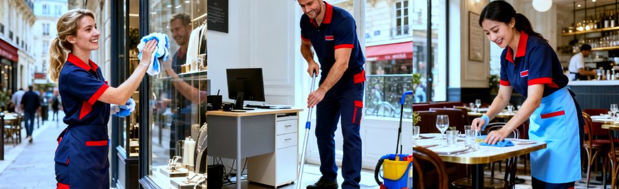 prestations d'une entreprise de nettoyage à Paris 4e