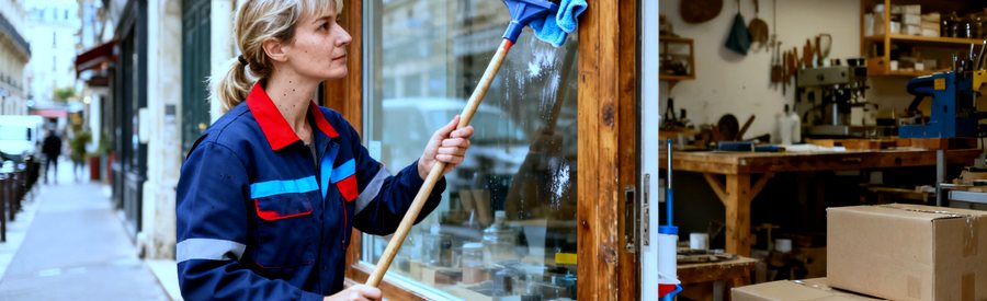 nettoyage de commerces à Paris 12e