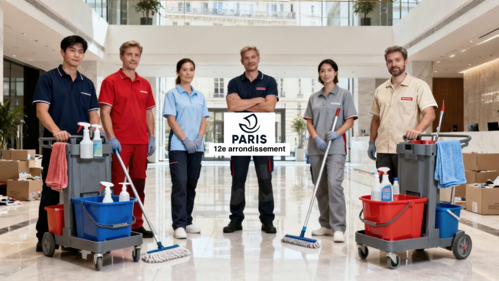 entreprise de nettoyage à Paris 12e