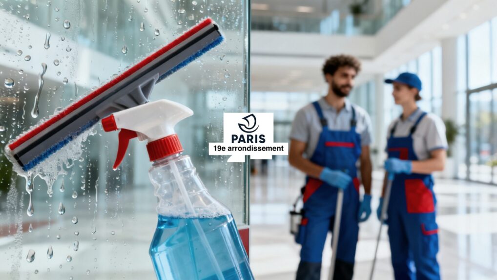 entreprise de nettoyage à Paris 19e