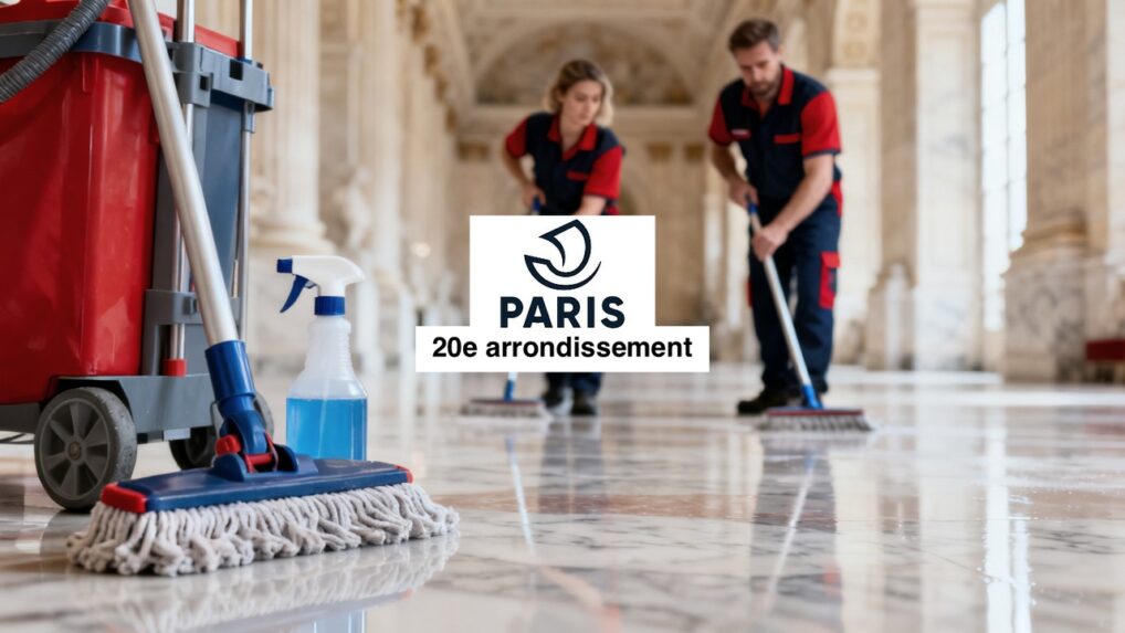 entreprise de nettoyage à Paris 20e